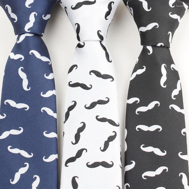 Bow Ties 6CM Neck Tie For Young Men Women Beard Pattern Printed Narrow Necktie Party Wedding
Bow Ties 6CM Neck Tie For Young Men Women Beard Pattern Printed Narrow Necktie Party Wedding