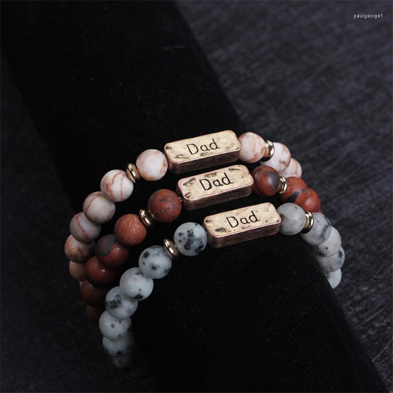 Strand Classic Festival Gifts Pulseras Hombre Natural Stone Dad Bracelets For Women Men Jewelry Beaded Stretch Mom Bracelet &
Strand Classic Festival Gifts Pulseras Hombre Natural Stone Dad Bracelets For Women Men Jewelry Beaded Stretch Mom Bracelet &