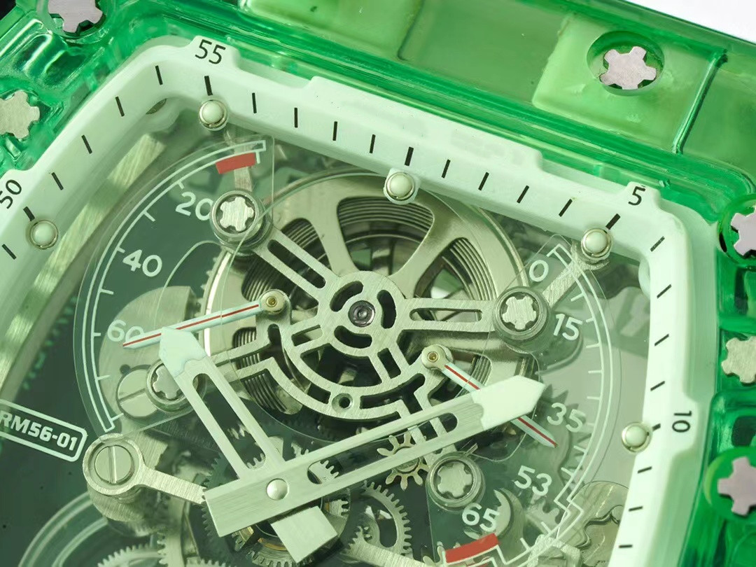 JB Watch RM12-01 RM056 RM53-02 RM56-01 with Swiss standard Tourbillon movement sapphire crystal case with natural rubber strap, As shown
JB Watch RM12-01 RM056 RM53-02 RM56-01 with Swiss standard Tourbillon movement sapphire crystal case with natural rubber strap, As shown