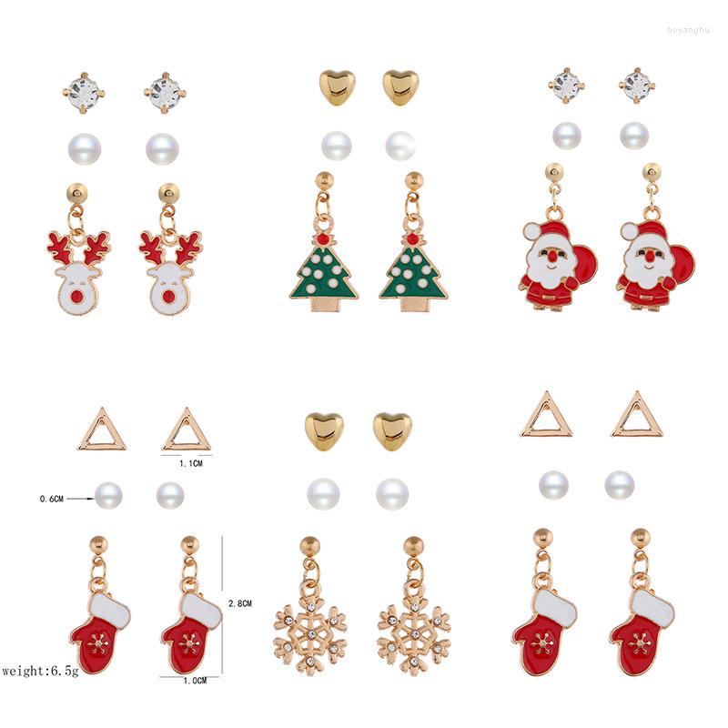 Stud Earrings Christmas Set Jewelry Zinc Alloy Cute Santa Claus Elk Tree Oil Drop For Women Wholesale
Stud Earrings Christmas Set Jewelry Zinc Alloy Cute Santa Claus Elk Tree Oil Drop For Women Wholesale