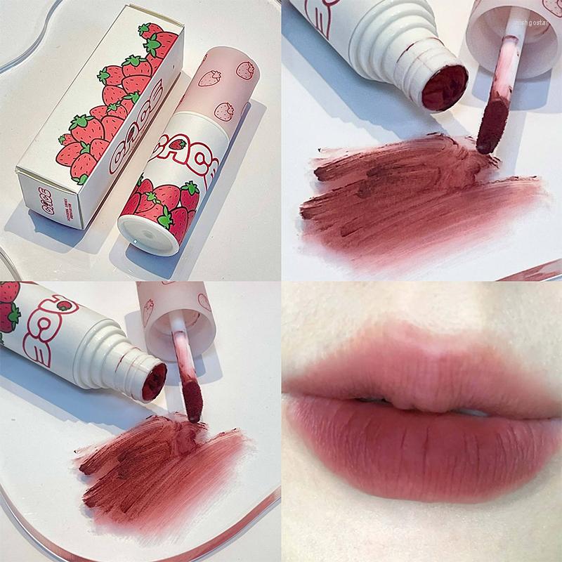 Lip Gloss 3/1 Pcs Velvet Matte Lipstick Blush 6 Color Long-lasting Waterproof Non-stick Cup Glaze Cute Strawberry Mud Cosmetics, 03
Lip Gloss 3/1 Pcs Velvet Matte Lipstick Blush 6 Color Long-lasting Waterproof Non-stick Cup Glaze Cute Strawberry Mud Cosmetics, 03