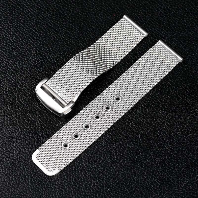 

Watch Bands High Quality 20mm 22mm Milanoo Stainless Steel Watch Strap For Omega Seamaster 300 Diving 007 Agent Bracelet Currency Watchband T221213