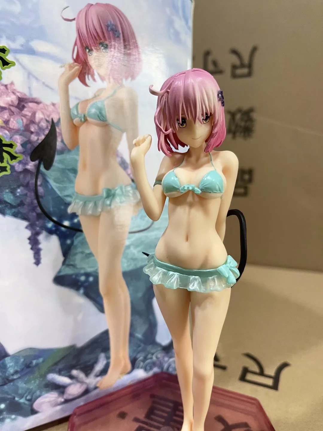 Miniatures Toys Japanese Anime To LOVEru Darkness Sexy girl Momo Belia Deviluke Pop Up Parade Pvc Figure Toys Model Figurals Brinquedos