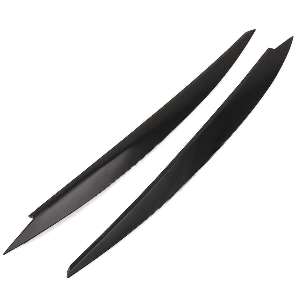 2025 new 2 pcs headlights eyebrow eyelids ABS chrome trim for VW Golf 7 GTI car styling