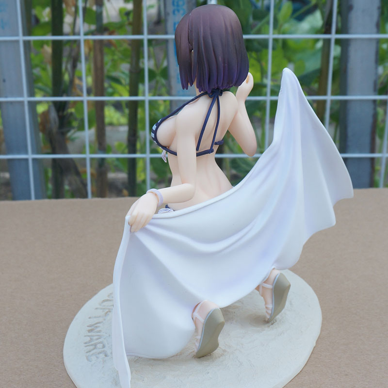 Miniatures Toys 18cm Anime Figure How to Raise A Boring Girlfriend Kato Megumi Swimsuit Ver. PVC Action Figure Hentai figure Toy Brinquedos