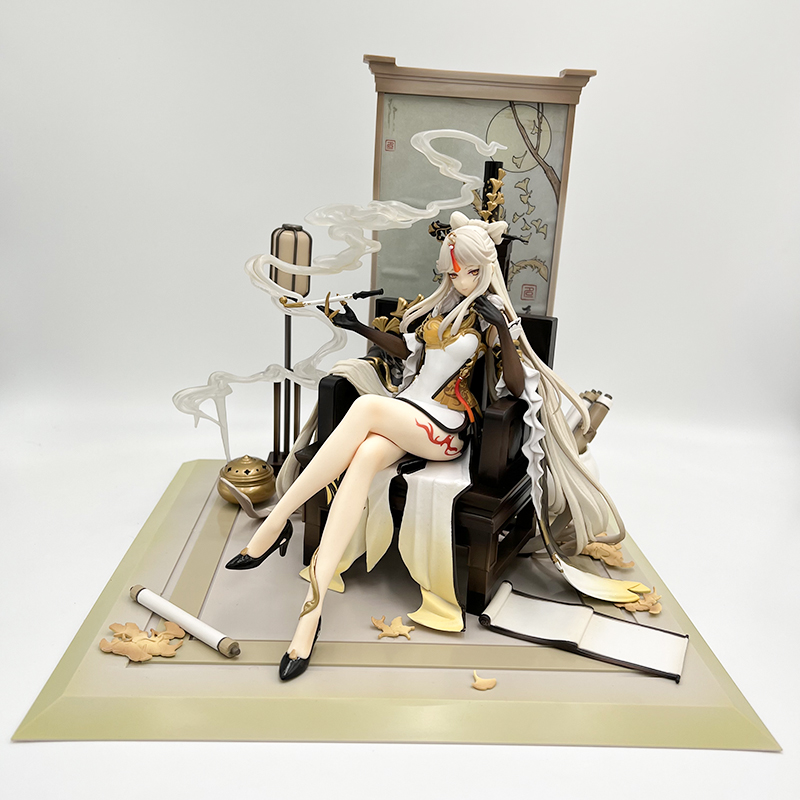 Decompression Toy 27cm Genshin Impact Ningguang Anime Figure Genshin Impact Zhongli Action Figure Klee/Paimon Figurines Collection Model Dol