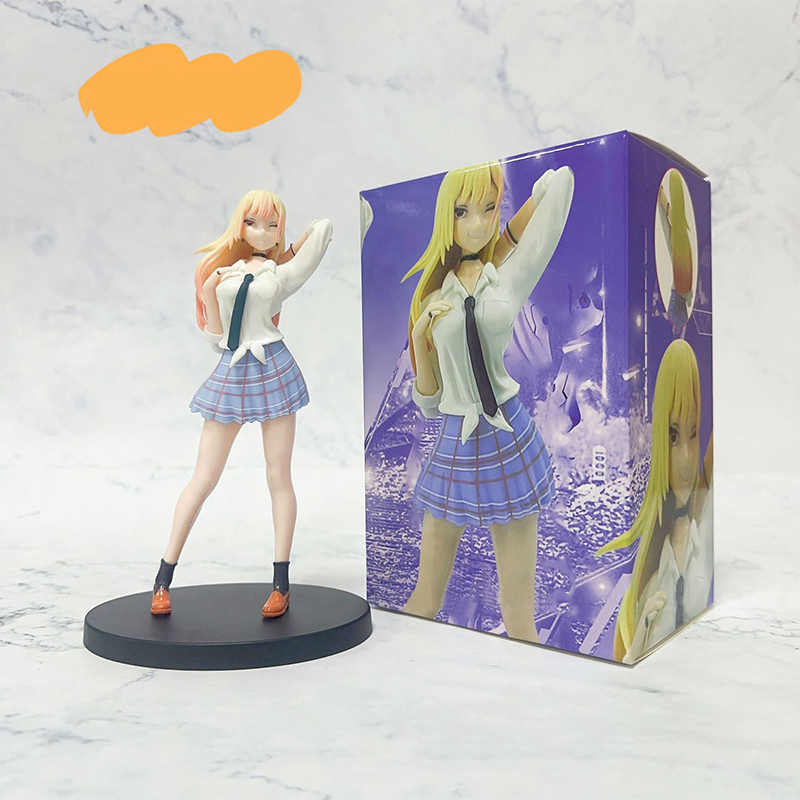 Decompression Toy 2PC Marin Kitagawa Figure My Dress-Up Darling Bikini Sexy Girl figure PVC Action Anime Toy Adults Collection Model Doll Gi