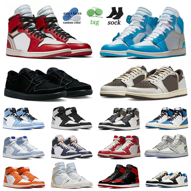 Top Jumpman 1 Basketball Shoes Mens 1s Women Sneakers Chicago Unc Black Phantom Reverse Mocha Lost Found Starfish Hyper Royal Grey Fog Bred Patent Trainers Outdoor
Top Jumpman 1 Basketball Shoes Mens 1s Women Sneakers Chicago Unc Black Phantom Reverse Mocha Lost Found Starfish Hyper Royal Grey Fog Bred Patent Trainers Outdoor