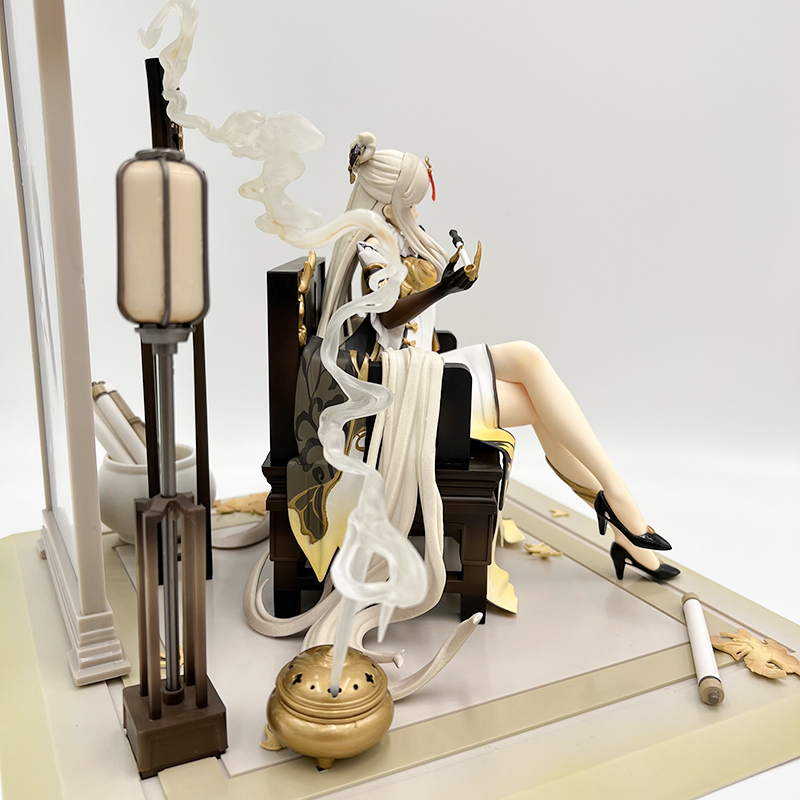 Decompression Toy 27cm Genshin Impact Ningguang Anime Figure Genshin Impact Zhongli Action Figure Klee/Paimon Figurines Collection Model Dol
