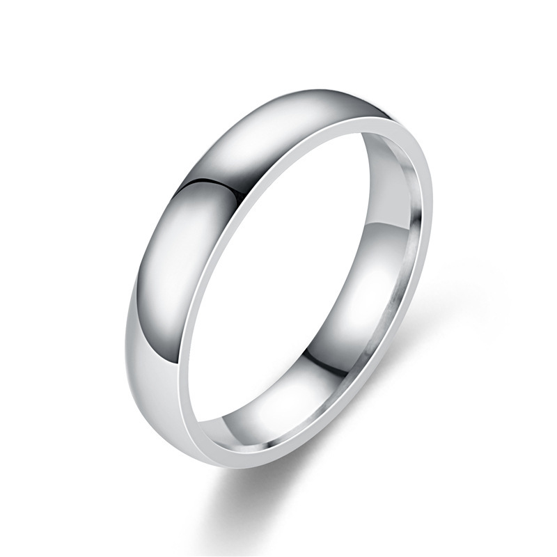 Fashion Women Men's Ring 4mm Stainless Steel for Jewelry Men Rings Silver Gold Black Valentine's Day Couple Color Wholesale
Fashion Women Men's Ring 4mm Stainless Steel for Jewelry Men Rings Silver Gold Black Valentine's Day Couple Color Wholesale