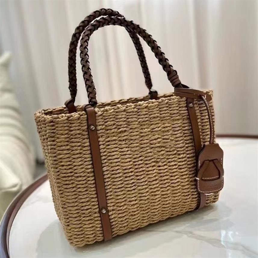 Luxurys Designer Straw Bag Summer Knitting Handbag Women Basket bags Box Type Cotton Bag Inside Vacation Bag Beach Shopper Small T276c, Beige
Luxurys Designer Straw Bag Summer Knitting Handbag Women Basket bags Box Type Cotton Bag Inside Vacation Bag Beach Shopper Small T276c, Beige