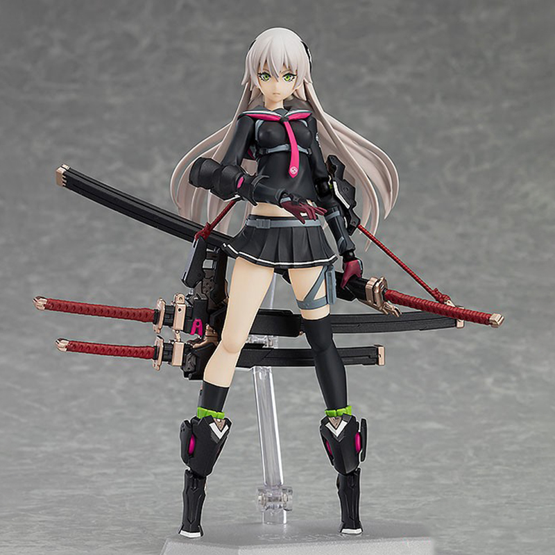 Funny Toys Heavily Armed High School Girls figma Shi Ichi PVC Action Figure Japanese figma #396 Anime Figure Model Toy Collectio