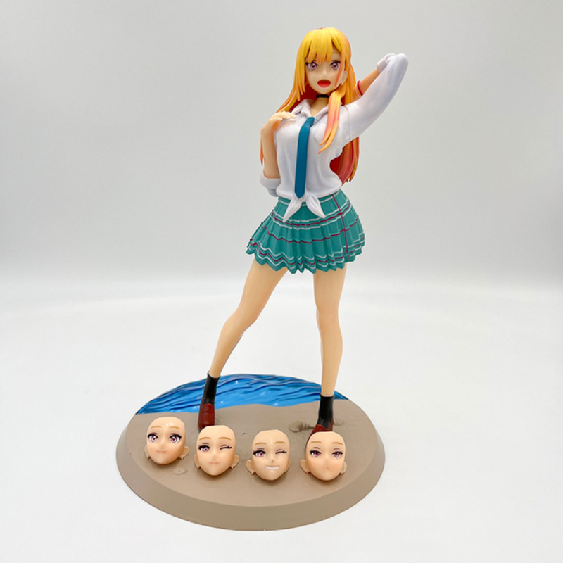 Decompression Toy 2PC Marin Kitagawa Figure My Dress-Up Darling Bikini Sexy Girl figure PVC Action Anime Toy Adults Collection Model Doll Gi