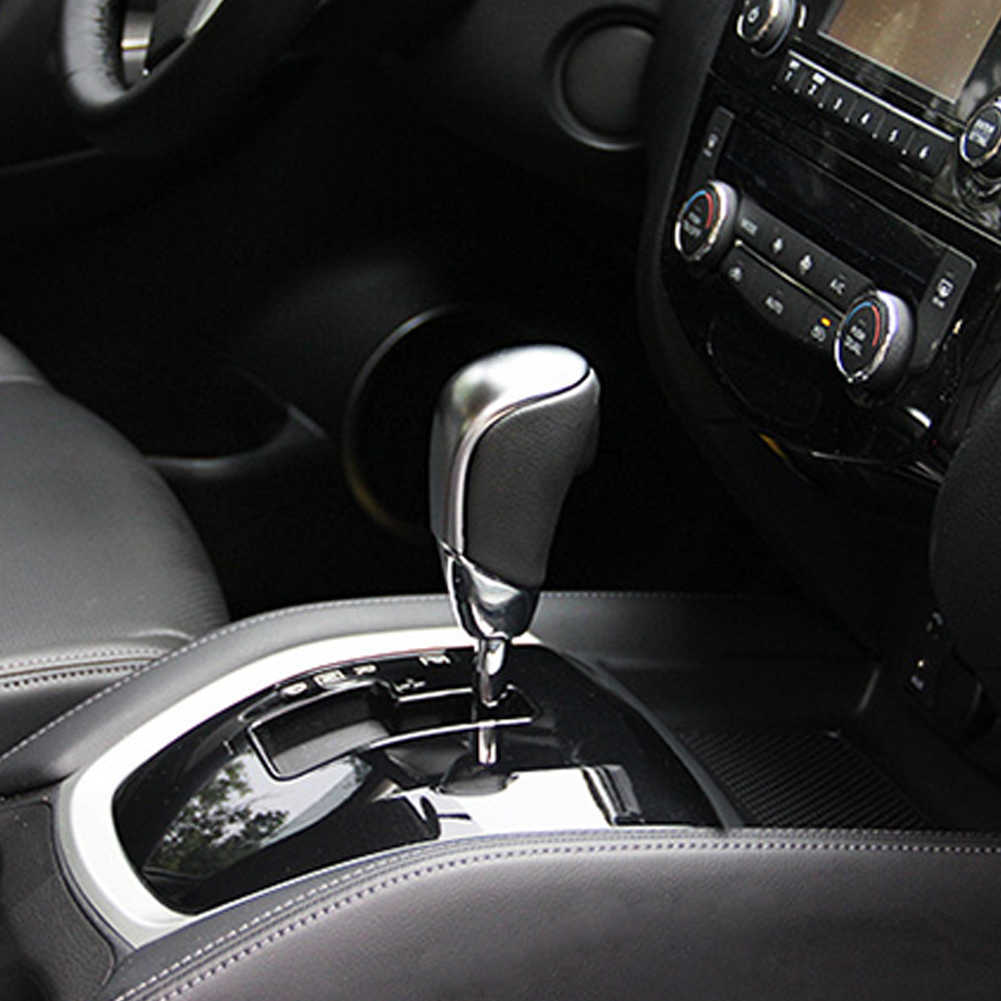 Car Gear Head Trim for Nissan X-trail XTrail T32 Rogue 2014-2020 Car Gear Head Shift Knob Cover Gear Shift Handle Ball Collars