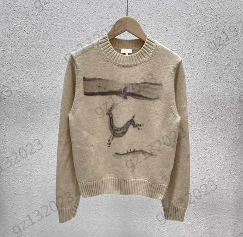Womens Sweaters Chest Fawn Animal Print Thread Round Neck Pullover Knitted Sweater Loose Casual Joker Warm Knitwear Autumn Winter Women Clothing 1970, 16
Womens Sweaters Chest Fawn Animal Print Thread Round Neck Pullover Knitted Sweater Loose Casual Joker Warm Knitwear Autumn Winter Women Clothing 1970, 16