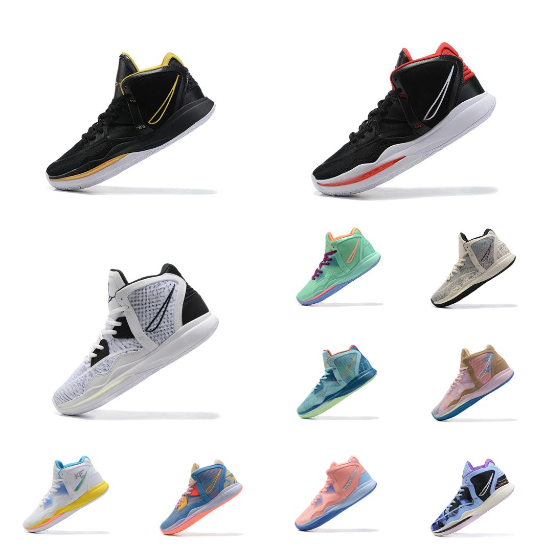Womens kyrie 8 VIII basketball shoes Unisex kids kyries irving sneakers Black Red Gold White Bred Christmas lebron 19 boots with box size 12, Pink blue
Womens kyrie 8 VIII basketball shoes Unisex kids kyries irving sneakers Black Red Gold White Bred Christmas lebron 19 boots with box size 12, Pink blue