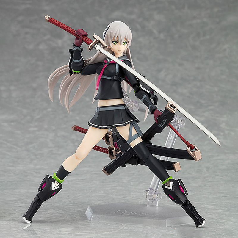 Funny Toys Heavily Armed High School Girls figma Shi Ichi PVC Action Figure Japanese figma #396 Anime Figure Model Toy Collectio