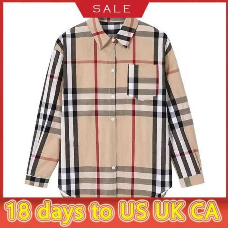 Women's Blouses 2022Designer Shirts Fashion Classic Summer Plaid T-Shirt Plus Size Casual Long Sleeve TopV7W3
Women's Blouses 2022Designer Shirts Fashion Classic Summer Plaid T-Shirt Plus Size Casual Long Sleeve TopV7W3