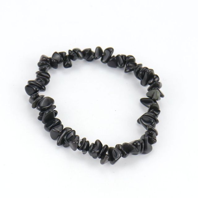Natural Gem Stone Bracelet Irregular Fluorite Amethyst Crystal Stretch Chip beads Nuggets Bracelets Bangles Quartz Wristband For Women