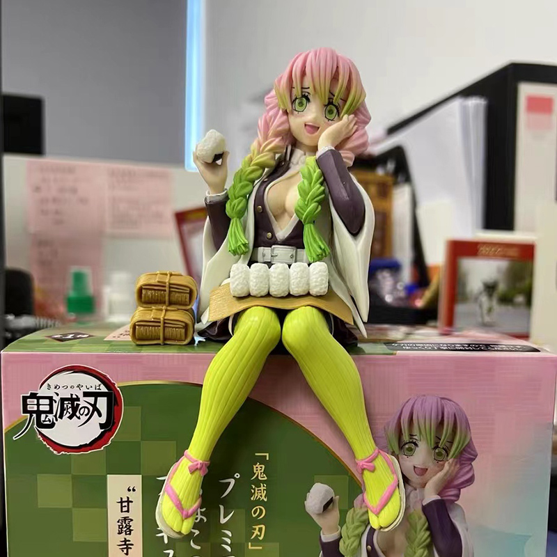 Toy 14cm Demon Slayer Anime Figure Kimetsu no Yaiba Action Figure Nezuko/Tanjirou/Zenitsu/Inosuke/Shinobu/Miritsu Figurine Dol
