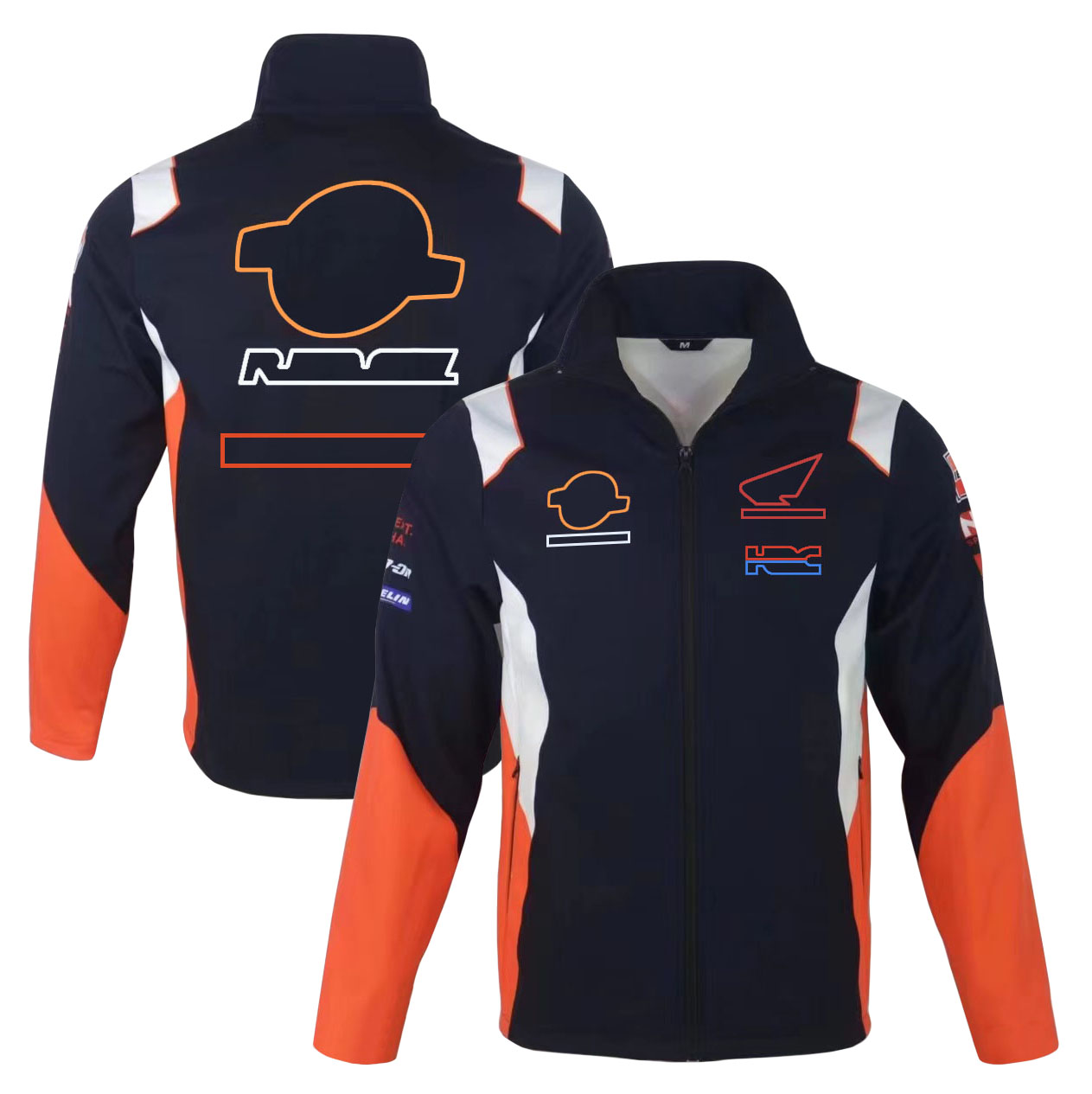 2023 Outdoor Motorcycle Windproof Jacket MOTO Racing Suit Hoodie Sweater Autumn and winter Men's Fashion Warm Zipper Jackets Coat free shipping