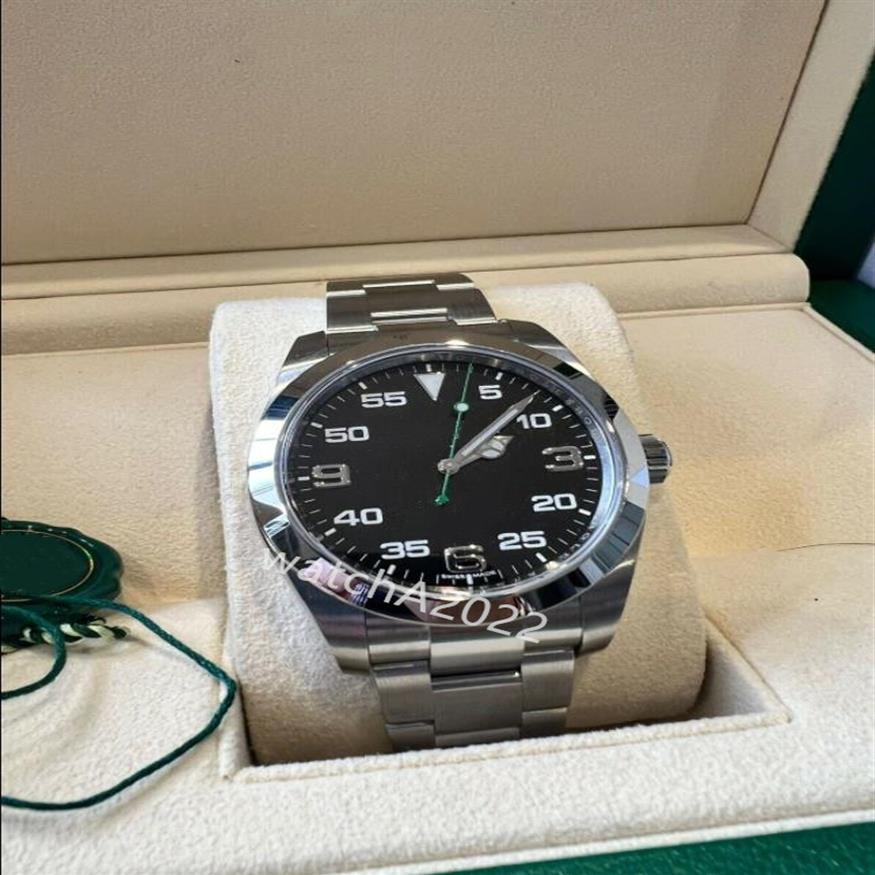 ZP Luxury Mens Watch Air king 116900 Full set MINT CONDITION Black 40mm Dial Automatic Mechanical Movement 316 Steel Bran Designer330u, Tool
ZP Luxury Mens Watch Air king 116900 Full set MINT CONDITION Black 40mm Dial Automatic Mechanical Movement 316 Steel Bran Designer330u, Tool