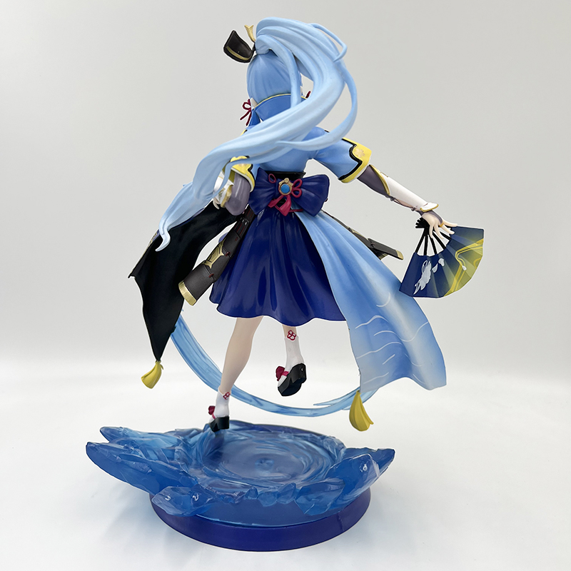 Decompression Toy 27cm Genshin Impact Kamisato Ayaka Anime Figure Genshin Impact Raiden Shogun/Keqing/Mona Action Figurine Collectible Model