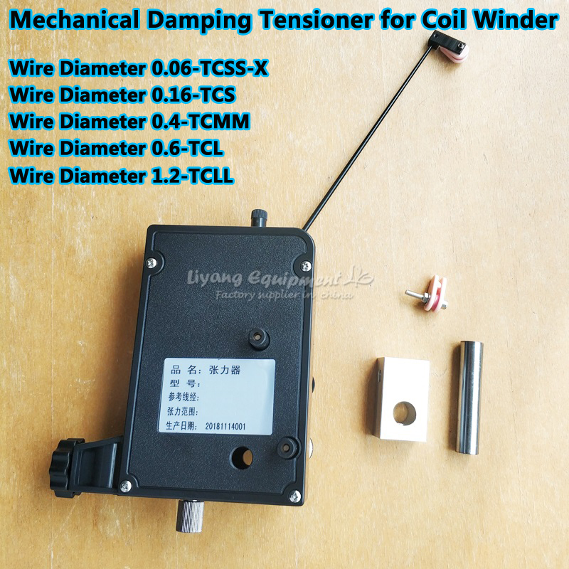 Hot Tensioner for Coil Winding Machine Mechanical Damping Tension Controller for 0.02-1.2mm Different Wire Diameter Range Winder
Hot Tensioner for Coil Winding Machine Mechanical Damping Tension Controller for 0.02-1.2mm Different Wire Diameter Range Winder