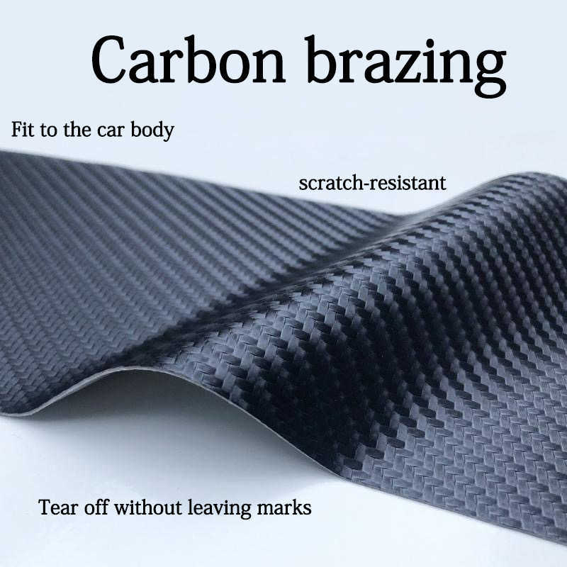 2025 new Car trunk decorative protective stickers High-quality carbon fiber fabric For Audi A3 A4 A5 A6 A7 A8 Q3 Q5 Q7 Q8 accessories