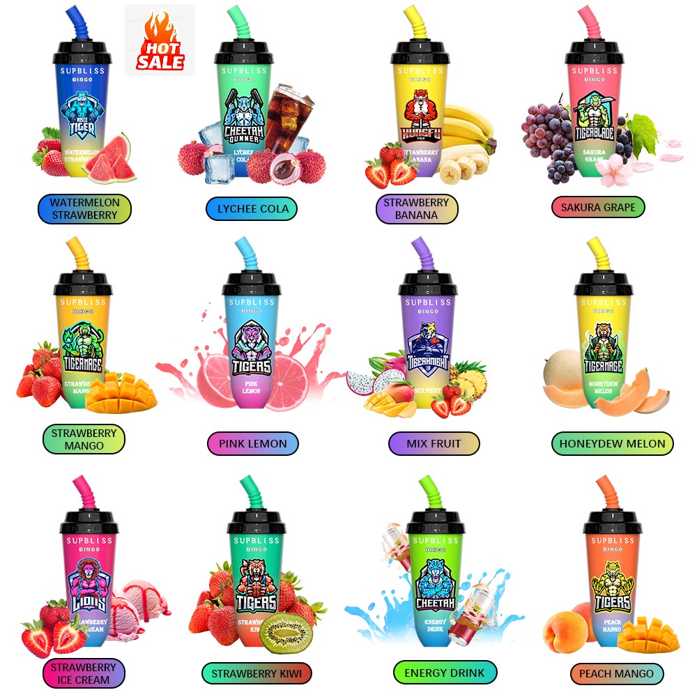 Original RandM Supbliss Bingo 8000 Puffs Disposable Vape Electronic Cigarettes 16ml Pod Mesh Coil Colors Rechargeable2% 5% Device Vaporizer
Original RandM Supbliss Bingo 8000 Puffs Disposable Vape Electronic Cigarettes 16ml Pod Mesh Coil Colors Rechargeable2% 5% Device Vaporizer