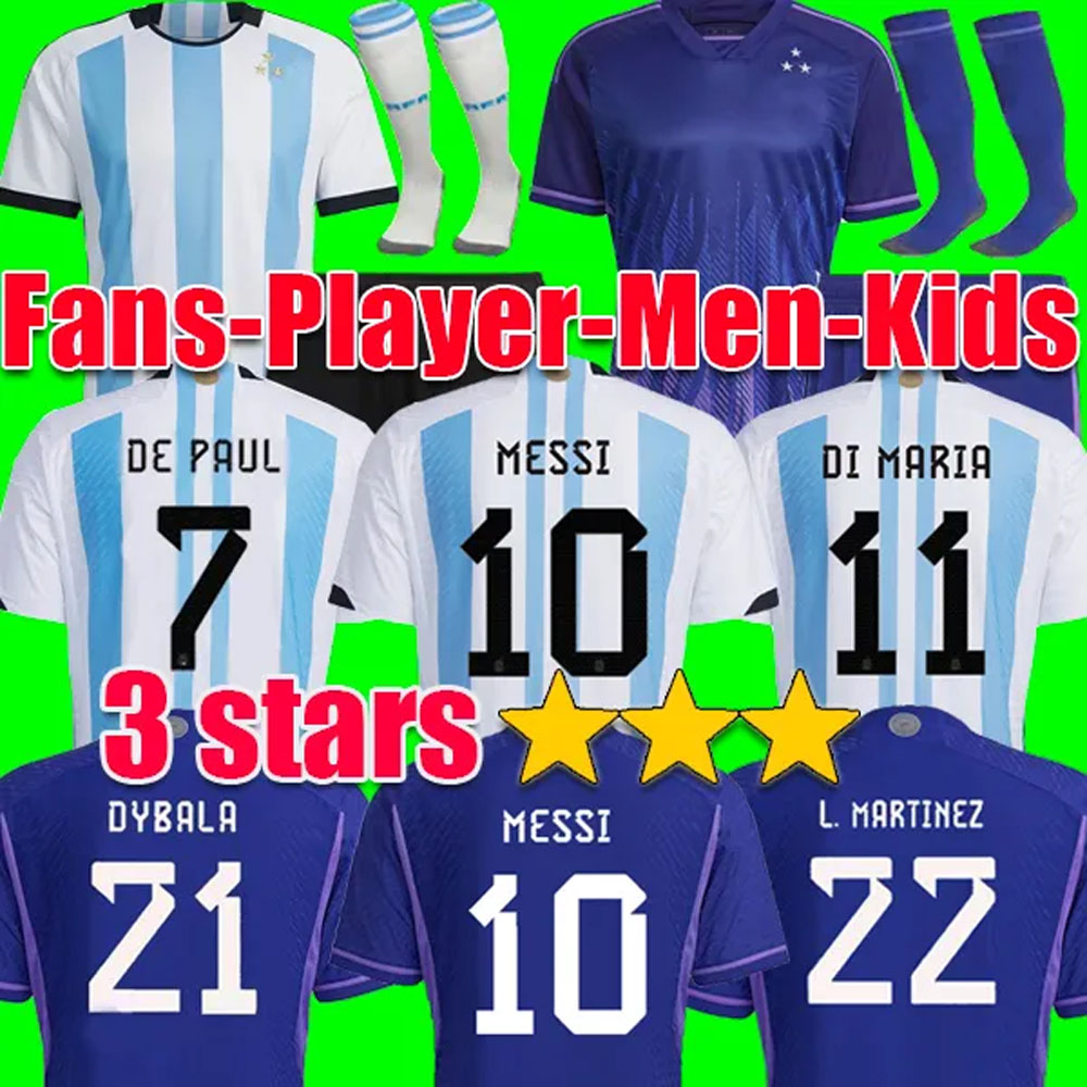 Player Fans 3 Star Argentina Soccer Jersey Finalissima Special 22 23 DI MARIA Football Shirts 2022 2023 DYBALA LO CELSO MARADONA Men and Kids kit uniforms, 3-star 22-23 home adult
Player Fans 3 Star Argentina Soccer Jersey Finalissima Special 22 23 DI MARIA Football Shirts 2022 2023 DYBALA LO CELSO MARADONA Men and Kids kit uniforms, 3-star 22-23 home adult