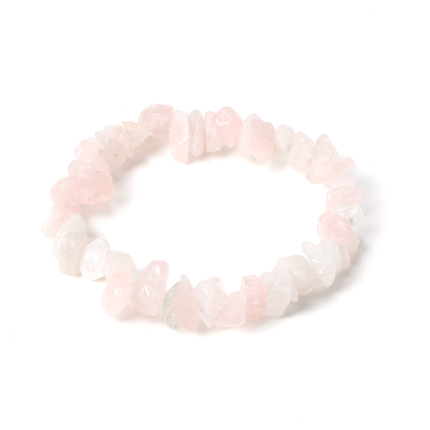 Natural Gem Stone Bracelet Irregular Amethyst Fluorite pink Crystal Chip Beads Bracelets Bangles Quartz Wristband Stretch Jewelry for Women