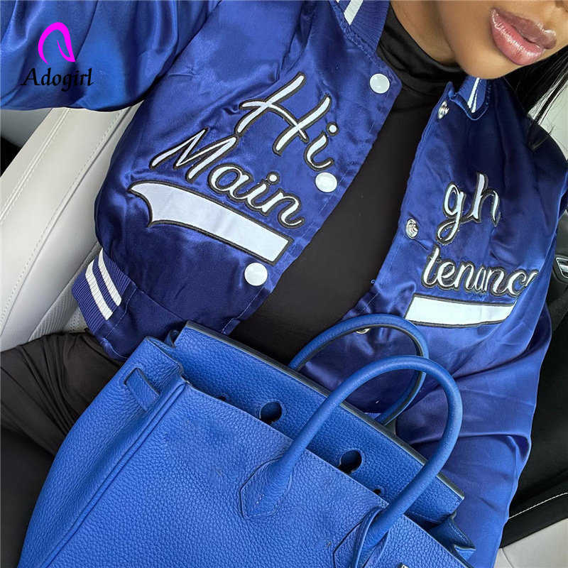 Women's Jackets Varsity Baseball Jacket Winter Clothes Women Fitness 2022 Cropped Cyber Y2K Streetwear Racing Bomber Winter Jackets Satin Coat T221220, Pink
Women's Jackets Varsity Baseball Jacket Winter Clothes Women Fitness 2022 Cropped Cyber Y2K Streetwear Racing Bomber Winter Jackets Satin Coat T221220, Pink
