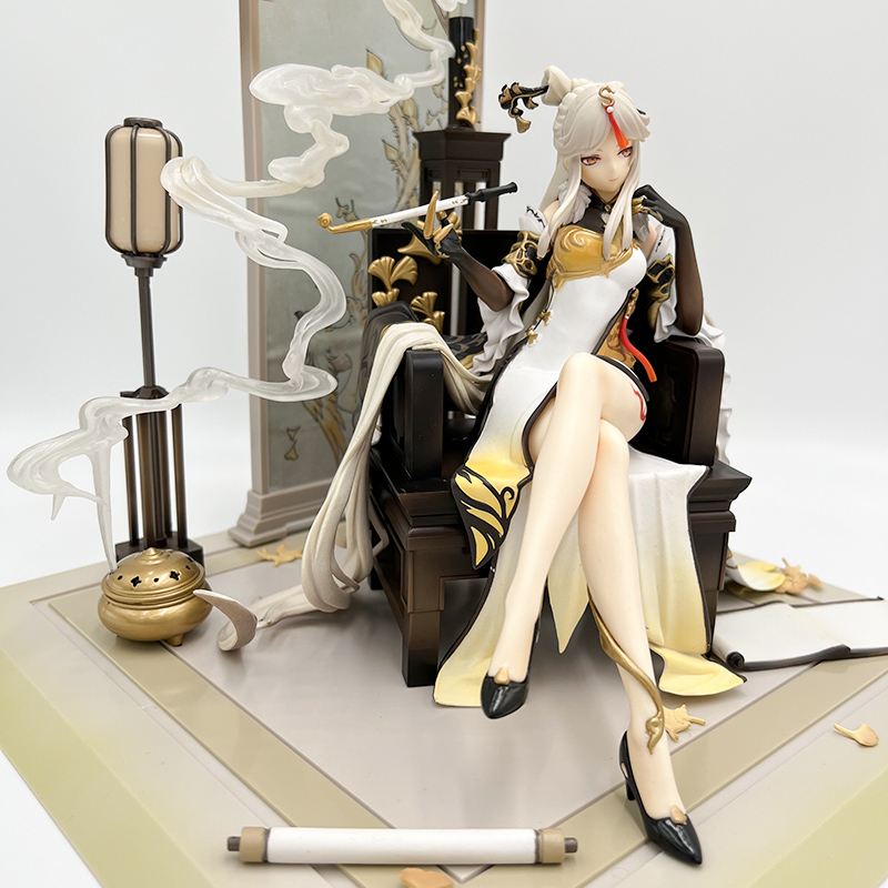 Decompression Toy 27cm Genshin Impact Ningguang Anime Figure Genshin Impact Zhongli Action Figure Klee/Paimon Figurines Collection Model Dol