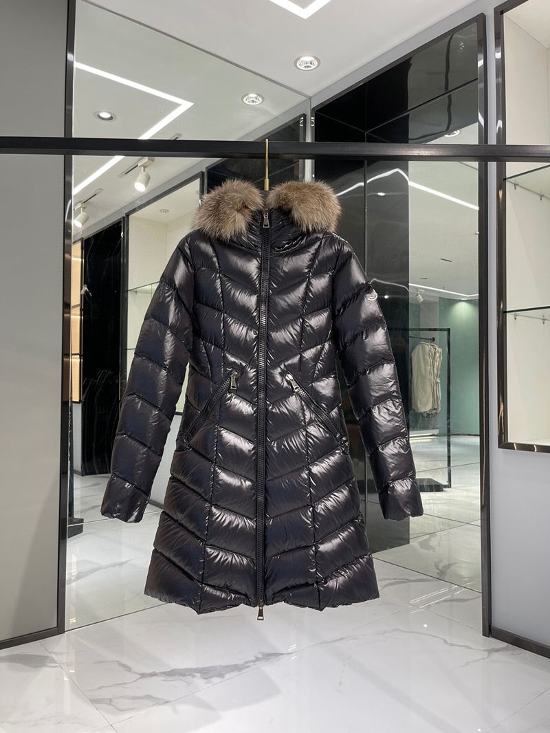 Designer Monclair Women long Down Jackets Snap Belt Designer Black Parkas Winter Padded Coat Fox Fur Collar Hooded
Designer Monclair Women long Down Jackets Snap Belt Designer Black Parkas Winter Padded Coat Fox Fur Collar Hooded