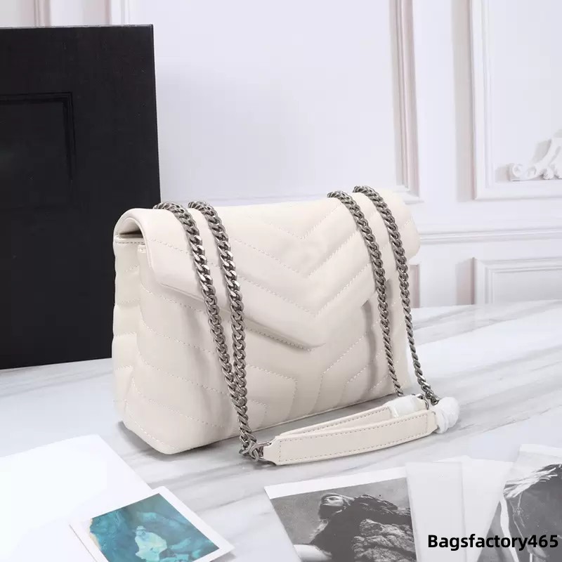 Fashion Crossbody Bags Luxury Designer Handbag Women Handbags Single Shoulder Bag Chain Flap LOULOU Tote Wallet High Quality Purse 25cm, Black black chain
Fashion Crossbody Bags Luxury Designer Handbag Women Handbags Single Shoulder Bag Chain Flap LOULOU Tote Wallet High Quality Purse 25cm, Black black chain