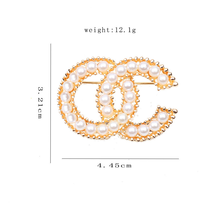 Wholesale Brooches Brand Designer Double Letters Gold Silver Brooch Famous Women Pearl Rhinestone Crystal Brooch Suit Laple Pin Fashion Jewelry Accessories
Wholesale Brooches Brand Designer Double Letters Gold Silver Brooch Famous Women Pearl Rhinestone Crystal Brooch Suit Laple Pin Fashion Jewelry Accessories