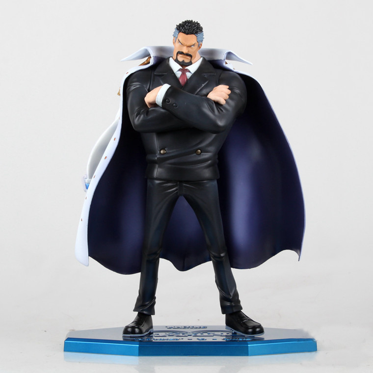 Decompression Toy One Piece Monkey D Garp GRANDPA Monkey D. Luffy PVC Figure Toys Dolls Gifts for Children 23CM