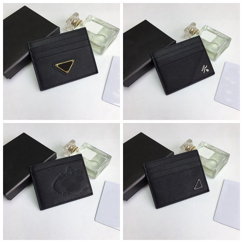 Triangle Card Holders Men Woman Travel Mini Wallet Designer Genuine Leather Luxury Black Wallet with Gift Box for Valentine Day, # 1
Triangle Card Holders Men Woman Travel Mini Wallet Designer Genuine Leather Luxury Black Wallet with Gift Box for Valentine Day, # 1