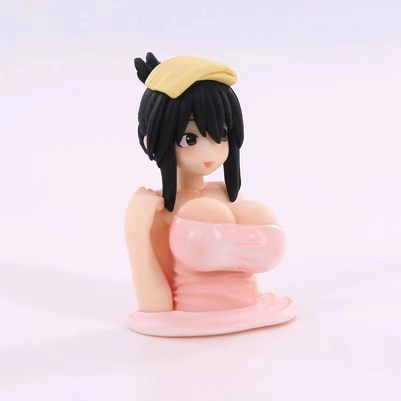 Decompression Toy Sexy Anime Shaking Boobs Console Dashboard Interior Accessory Girls Boys Adult Figure Collection Model Doll ToysDecoration