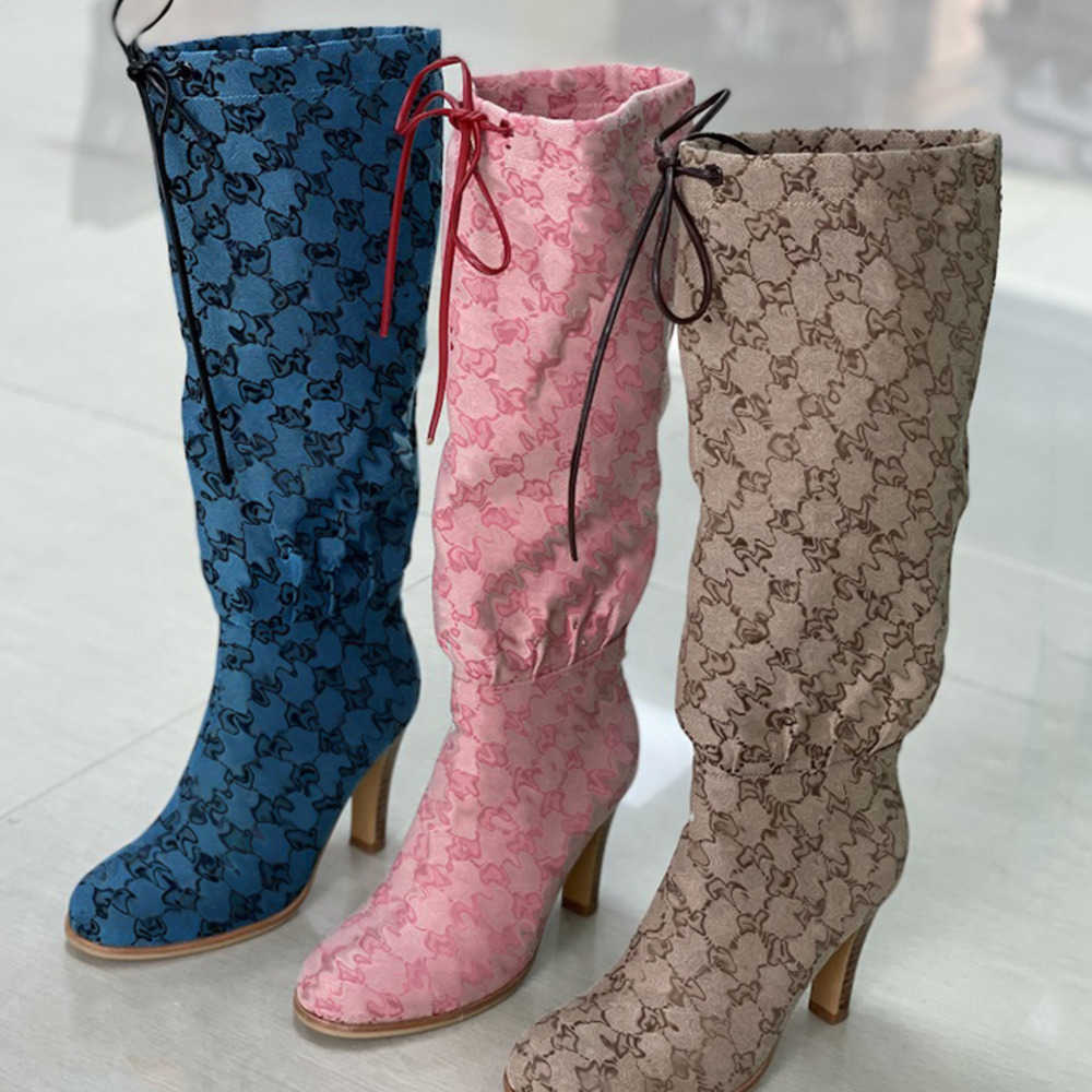 Women's Half Boots Designer Original Shoes High Heel Real Leather Beige Pink Printed Canvas Boot Zipper Laces Casual shoe US 11.3 NO335, Half boots 3
Women's Half Boots Designer Original Shoes High Heel Real Leather Beige Pink Printed Canvas Boot Zipper Laces Casual shoe US 11.3 NO335, Half boots 3