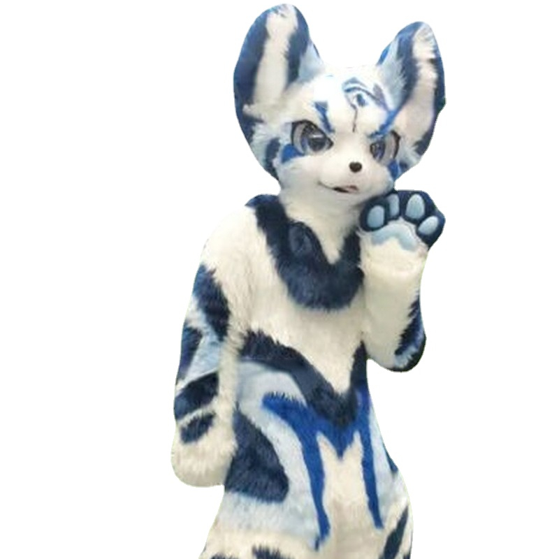 Husky Fox Medium and Long Fur One Mascot Costume Walking Halloween Suit Costume, As pic
Husky Fox Medium and Long Fur One Mascot Costume Walking Halloween Suit Costume, As pic