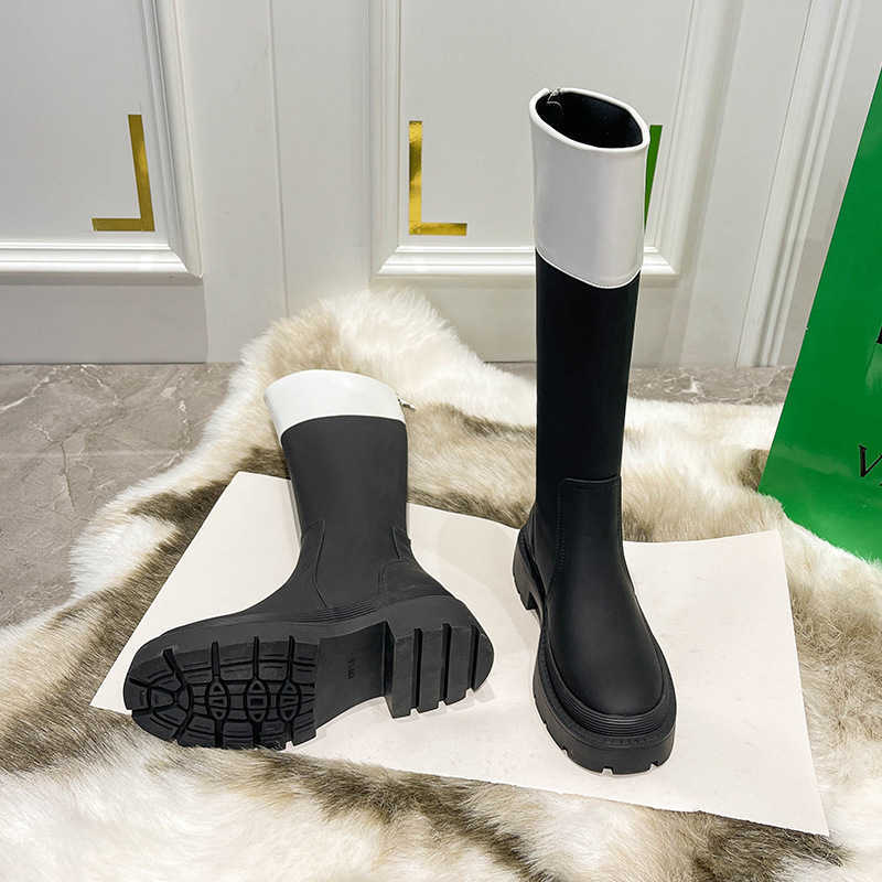 Top women Boots shoes winter leather New British Style Color Contrast Knee length Thick soled Coarse Heel thigh High Women's Long Sleeve Knight Autumn, Black zongzi plush
Top women Boots shoes winter leather New British Style Color Contrast Knee length Thick soled Coarse Heel thigh High Women's Long Sleeve Knight Autumn, Black zongzi plush