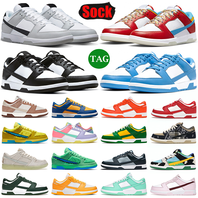 2023 Top high 2023 Running Shoes for Men Women Flat Sneakers Low Panda White Black Grey Fog UNC Syracuse Green Glow Chlorophyll Triple Pink, (6) 36-47
2023 Top high 2023 Running Shoes for Men Women Flat Sneakers Low Panda White Black Grey Fog UNC Syracuse Green Glow Chlorophyll Triple Pink, (6) 36-47