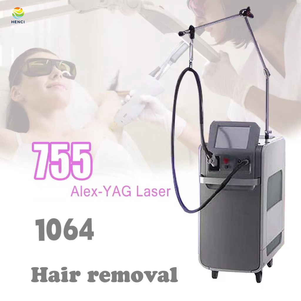 Alexandrite laser 755nm 1064nm Top selling laser hair removal beauty machine nd yag pigment remove device 2023
Alexandrite laser 755nm 1064nm Top selling laser hair removal beauty machine nd yag pigment remove device 2023