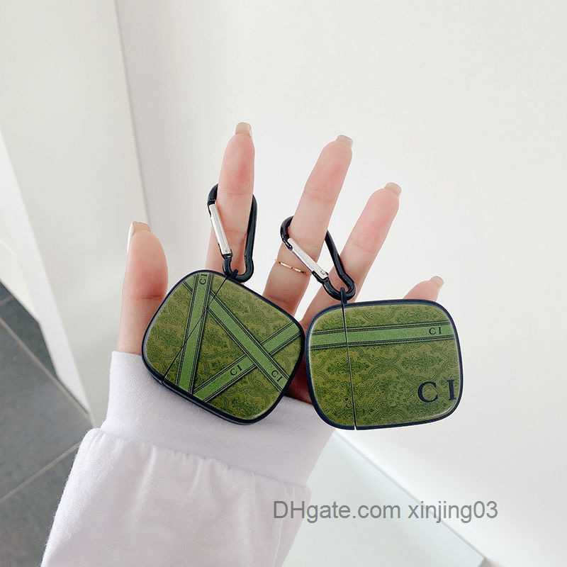 Designers Airpod Protective Case Headphone Cases Headphone Accessories For Apple Airpods 1 2 Pro Green Fashion Ribbon Headphones Shell xinjing03
Designers Airpod Protective Case Headphone Cases Headphone Accessories For Apple Airpods 1 2 Pro Green Fashion Ribbon Headphones Shell xinjing03