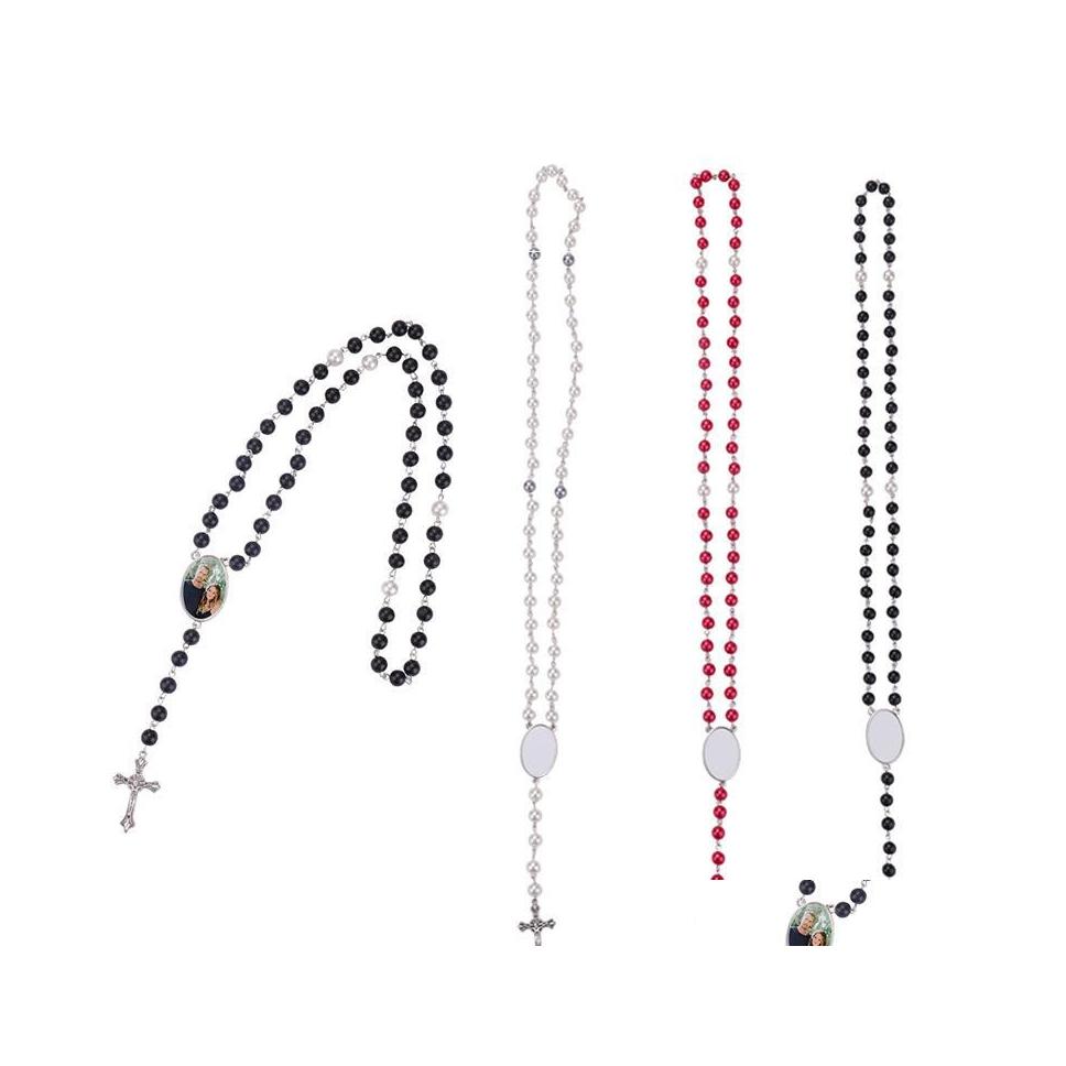 Pendants Wholesale 4 Colors Sublimation Necklace Heat Transfer Pendant Rosary Bead Cross Jesus Metal Sea Freight Drop Delivery Home Dhcmj
Pendants Wholesale 4 Colors Sublimation Necklace Heat Transfer Pendant Rosary Bead Cross Jesus Metal Sea Freight Drop Delivery Home Dhcmj