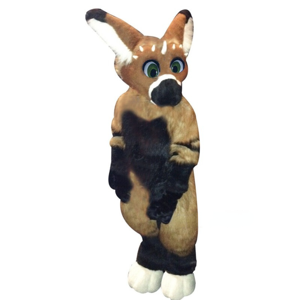 Husky Fox Medium Length Fur Mascot Costume Walking Halloween Christmas Suit Party, White
Husky Fox Medium Length Fur Mascot Costume Walking Halloween Christmas Suit Party, White