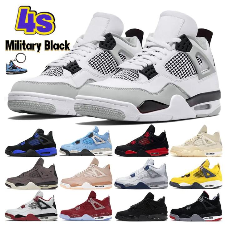 Jumpman 4 4s Men Women Basketball Shoes University Blue White Oreo Metallic Purple Black Cat Bred Shimmer Metallic Red Cactus Jack Sport Trainer Sneakers 36-46, 25
Jumpman 4 4s Men Women Basketball Shoes University Blue White Oreo Metallic Purple Black Cat Bred Shimmer Metallic Red Cactus Jack Sport Trainer Sneakers 36-46, 25