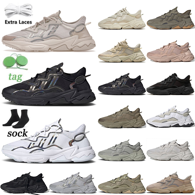 Classic Trace Cargo Ozweego Mens Running Shoes Triple White Black Bliss Iridescent Cloud Multi Pale Nude Khaki Beige men women trainers sports sneakers with socks, A4 triple black
Classic Trace Cargo Ozweego Mens Running Shoes Triple White Black Bliss Iridescent Cloud Multi Pale Nude Khaki Beige men women trainers sports sneakers with socks, A4 triple black